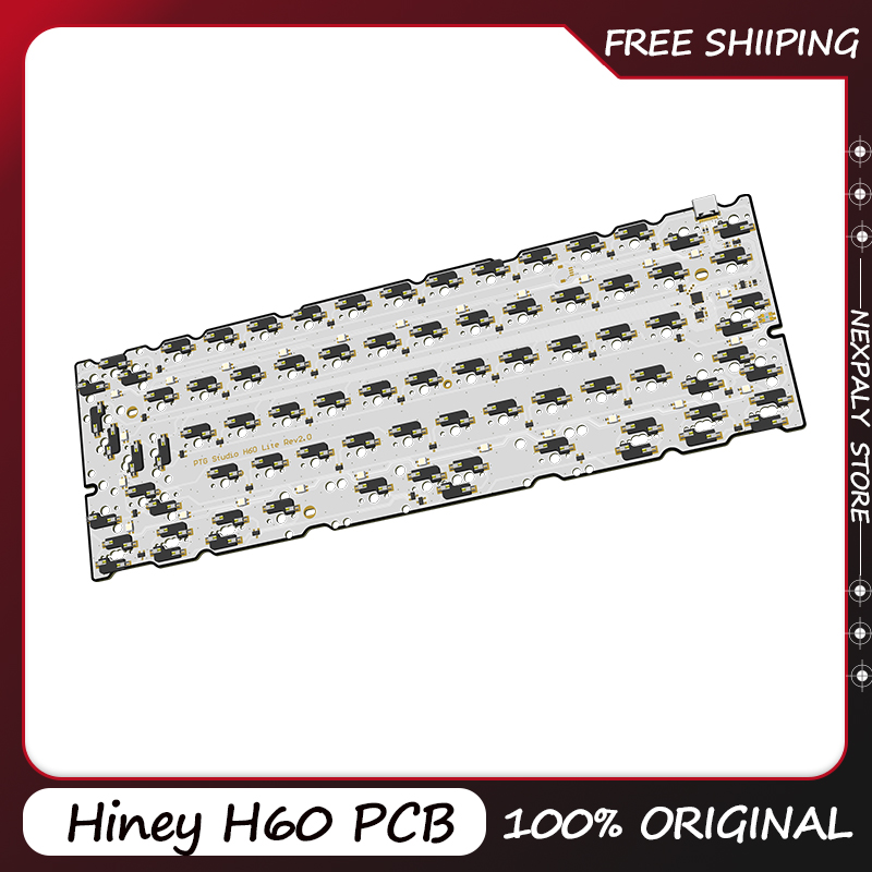 Hot Swap Pcb - Hiney H60 Keyboard PCB Hot Swap