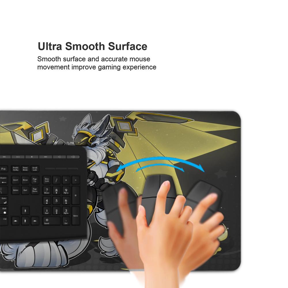 Protogen Mouse Pad Keyboard Mo - огляд і ціна Gaming Keyboard Typewriter
