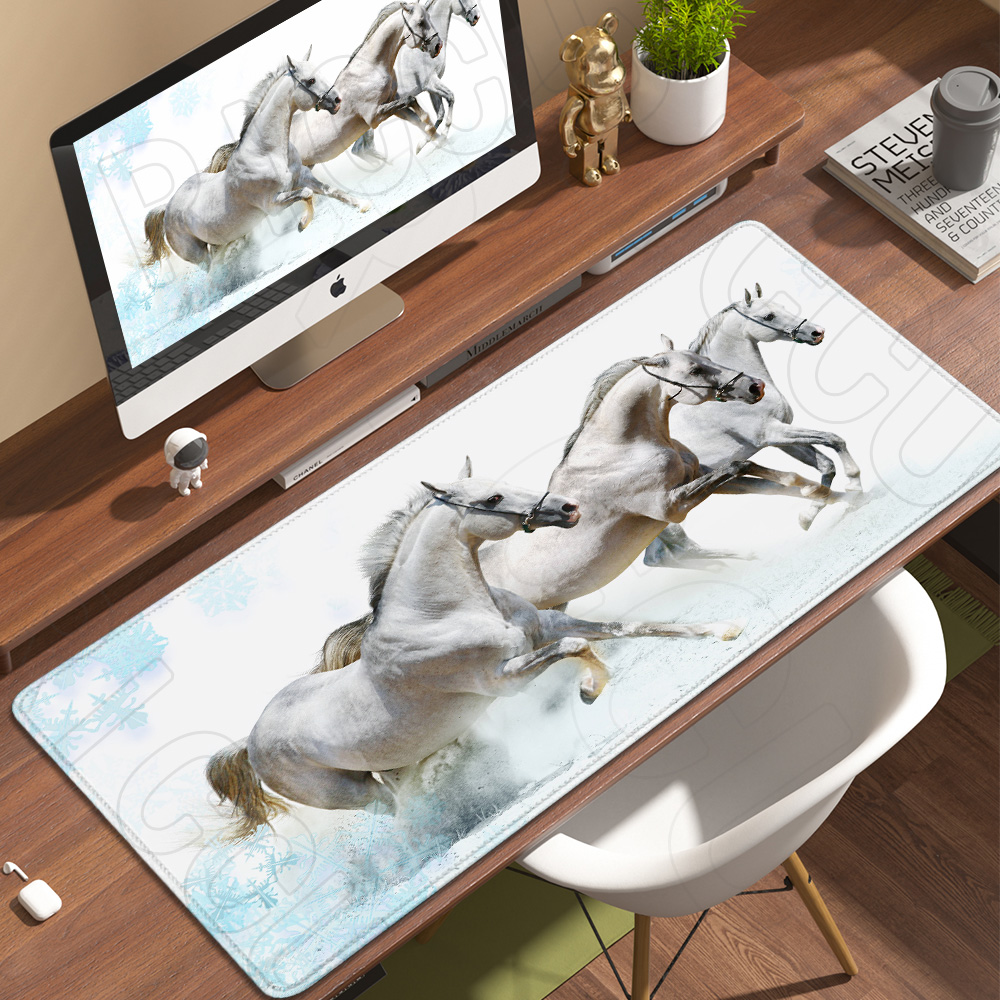 HD print Cool horse Art Design - огляд і ціна Gaming Keyboard Typewriter