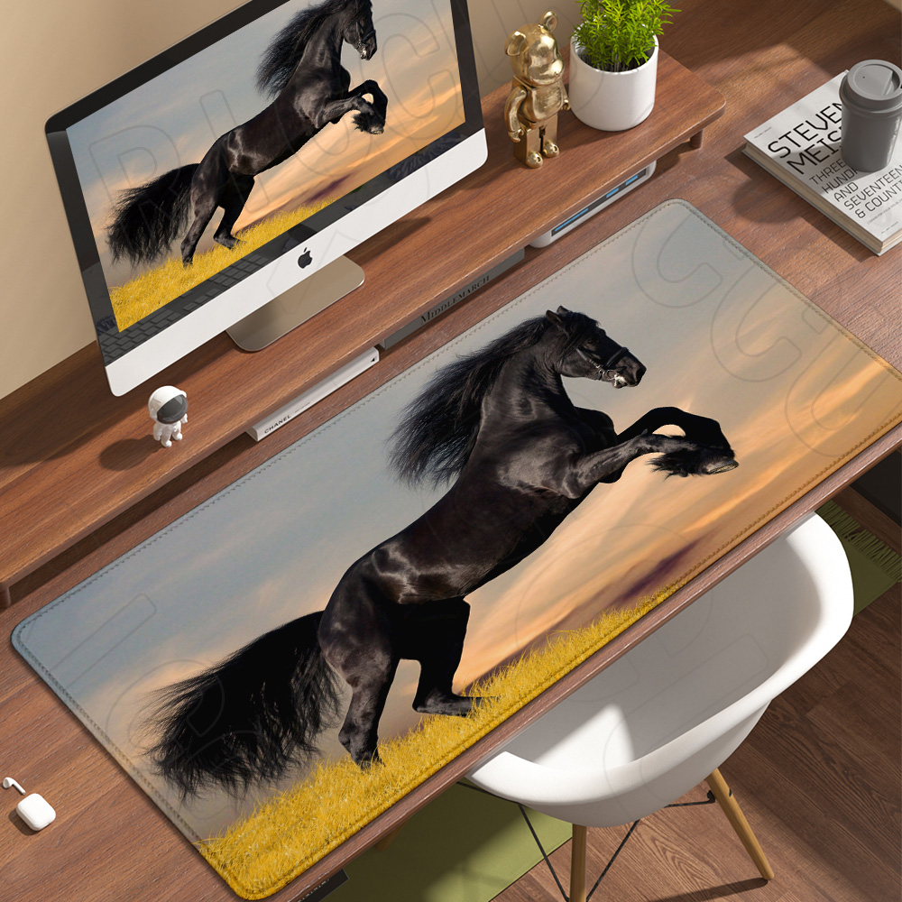 HD print Cool horse Art Design - огляд і ціна Gaming Keyboard Typewriter