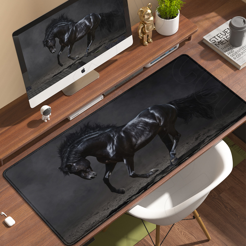 HD print Cool horse Art Design - огляд і ціна Gaming Keyboard Typewriter