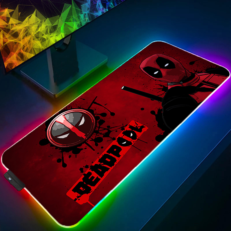 LED Mouse Pad Gaming Backlight - огляд і ціна Gaming Keyboard He