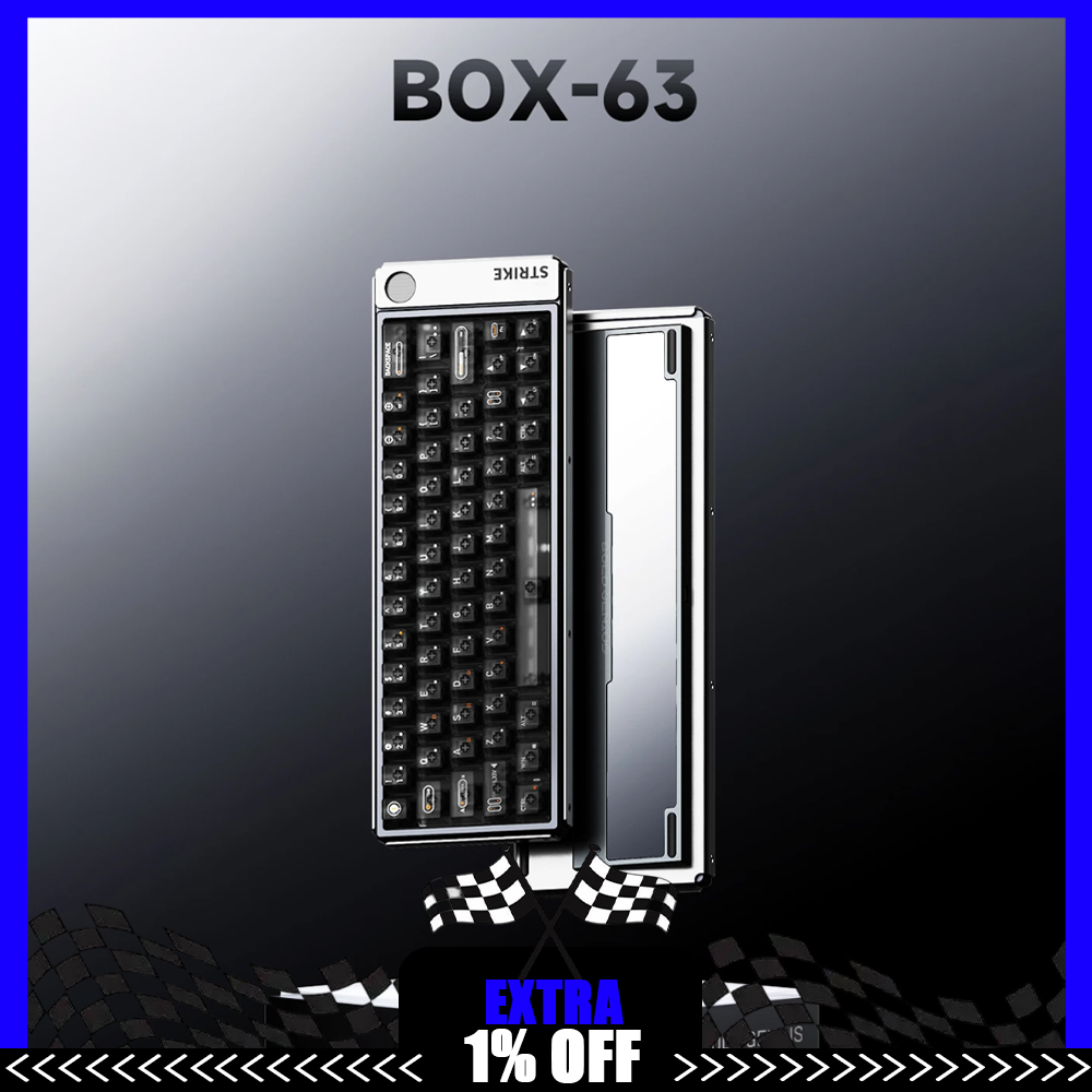AULA BOX63 Mechanical Keyboard - огляд і ціна Gaming Keyboard Hall Effect Switches