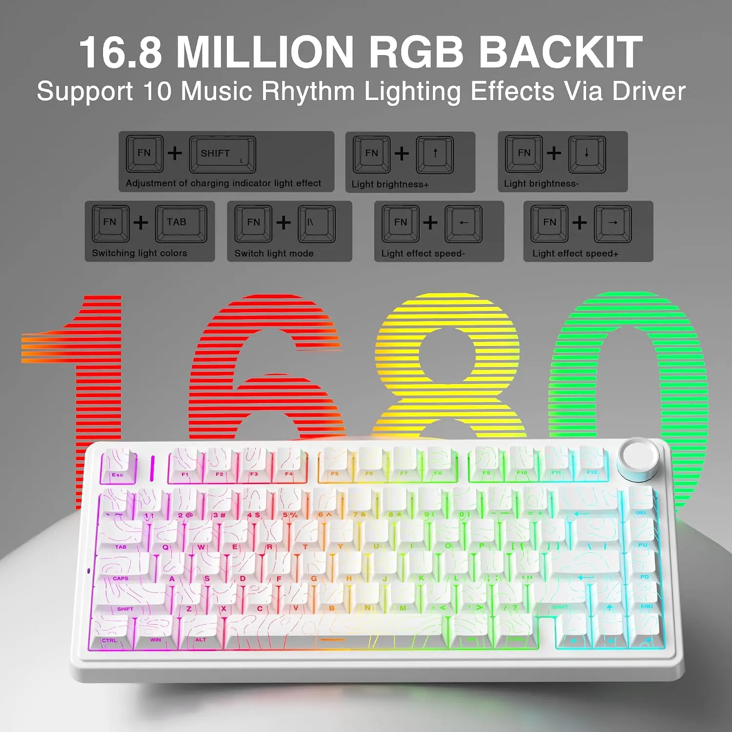 AULA F75 HE Magnetic Keyboard  - огляд і ціна Gaming Keyboard Hall Effect Switches