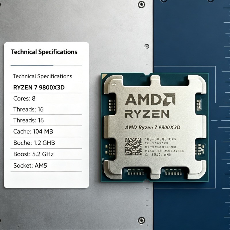 AM5 Gaming Desktop CPU AMD Ryz - огляд і ціна Amd Cpu Ryzen 7