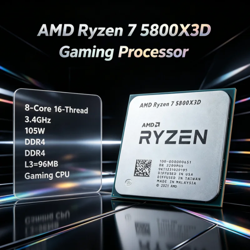 AMD R7 5800X3D 96 MB Gaming Pr - огляд і ціна Amd Cpu Ryzen 7