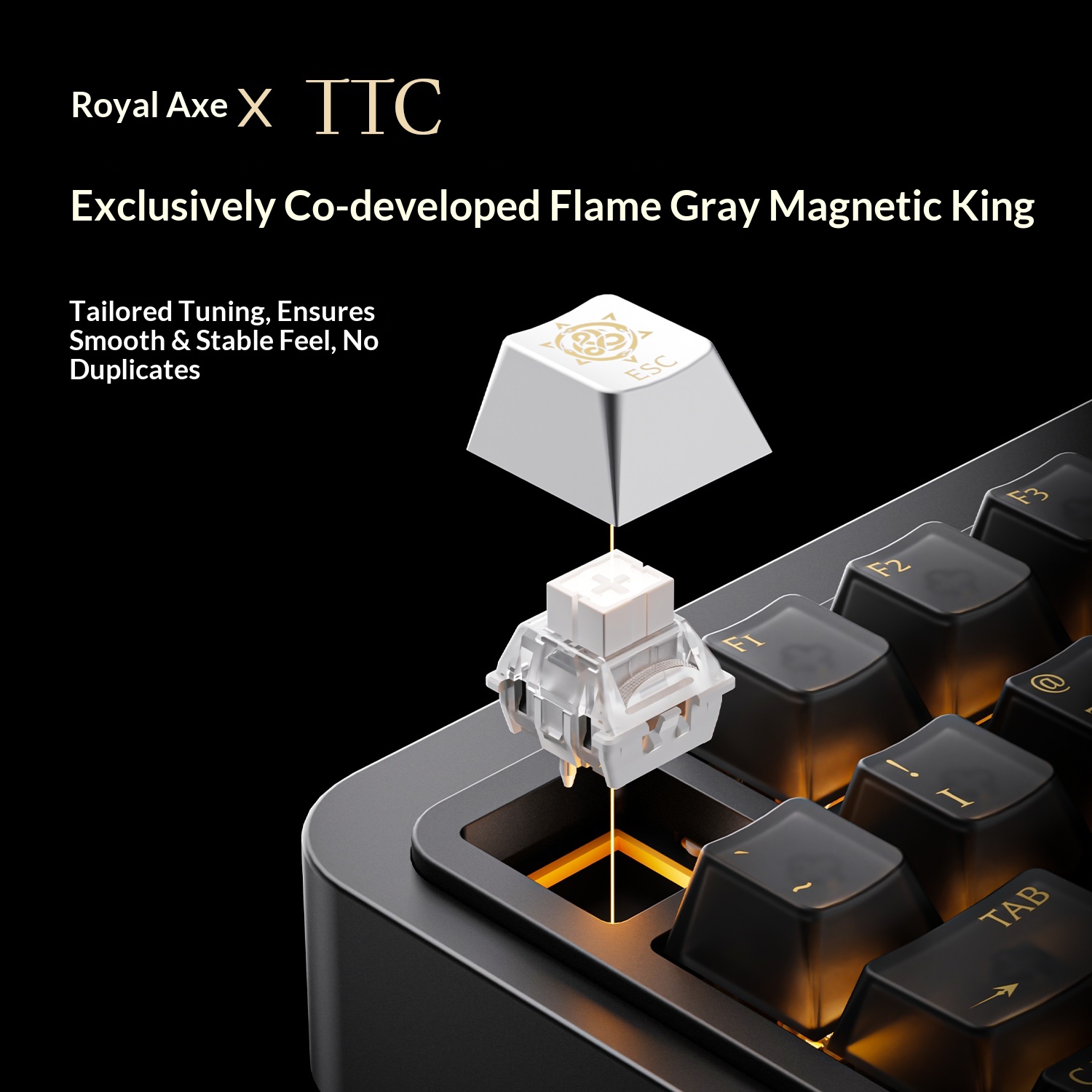 Royalaxe E75 HE Aluminum Shell - огляд і ціна Gaming Keyboard Hall Effect Switches