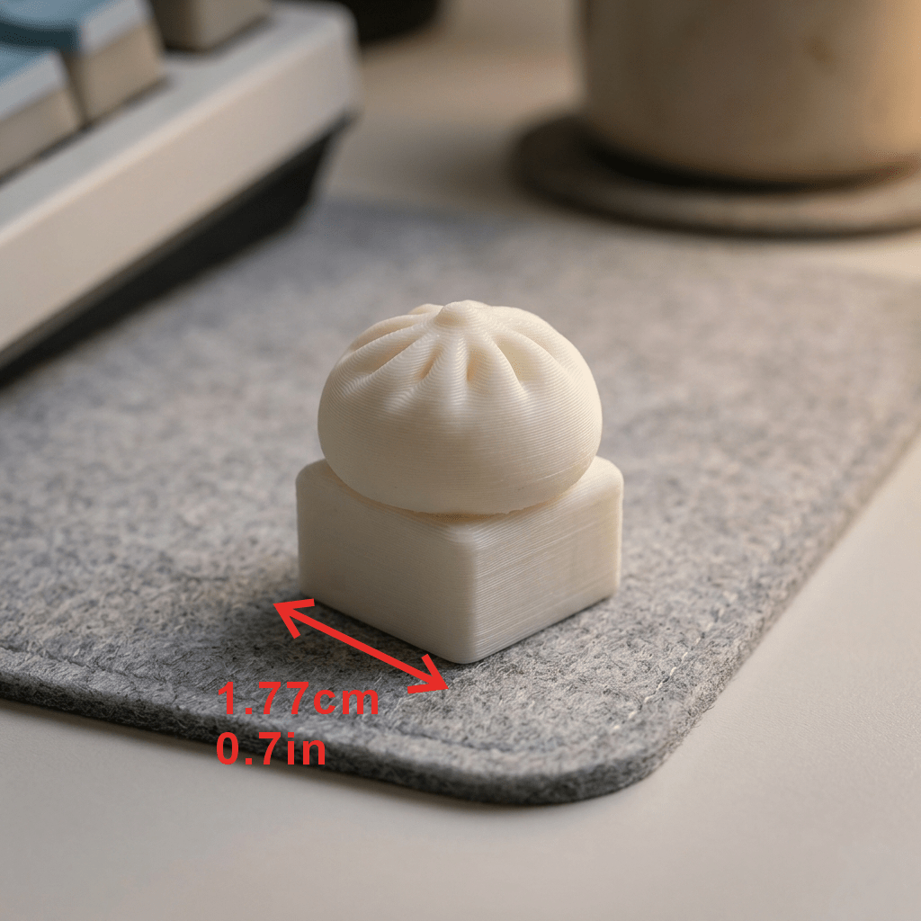Steamed Bun ESC Keycap Compati - огляд і ціна Gaming Keyboard Typewriter